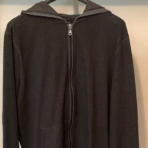 Lightweight full zip hoodie
